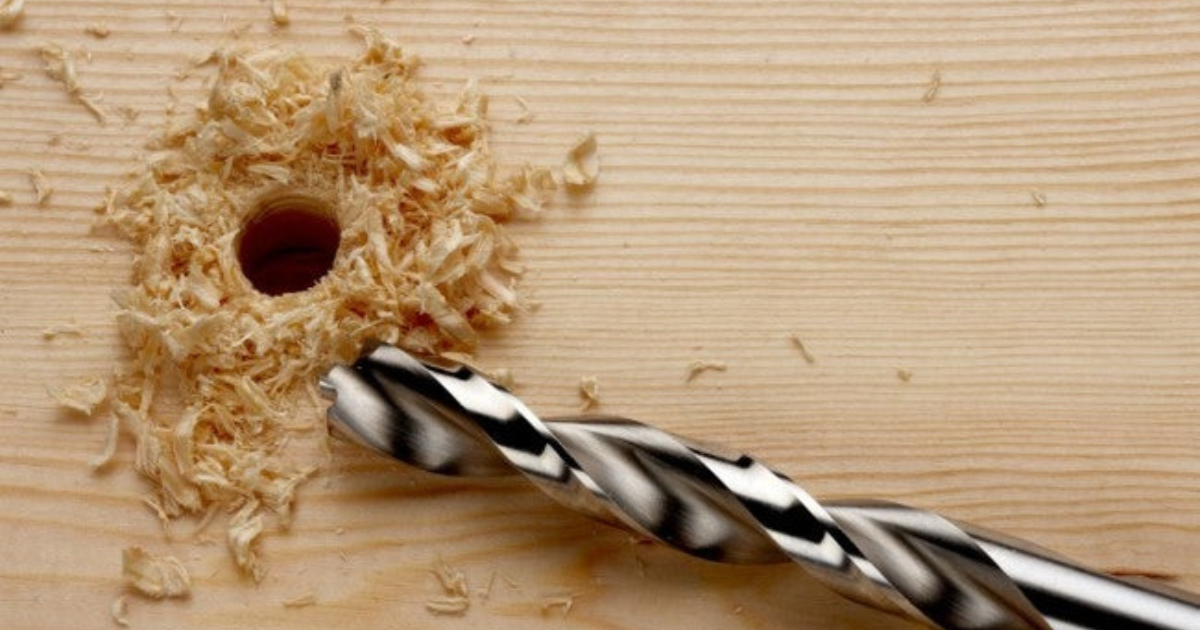 Always pre-drill hardwood before installing screws